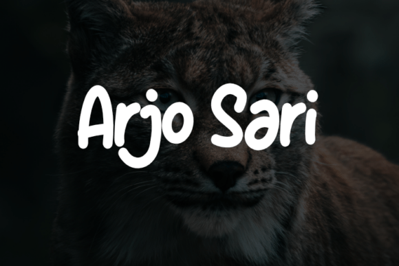 Arjo Sari: A Script Font for Editorial Elegance