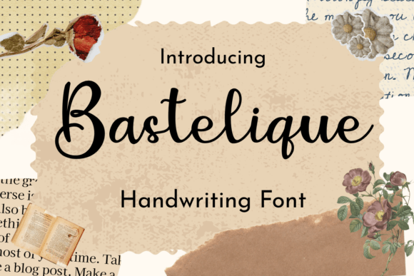 Bastelique: A Script Font for Digital Design