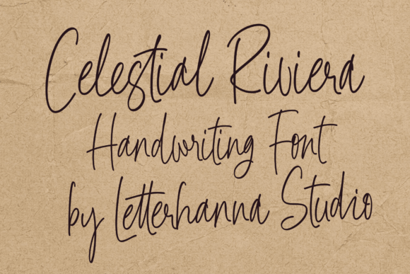 Celestial Riviera: A Font That Breathes Life Into Your Creations