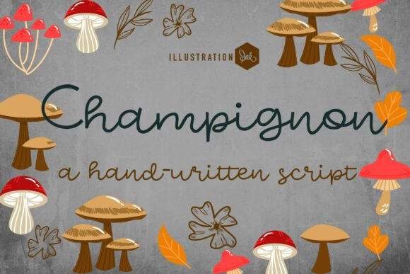 Champignon: A Script Font That Elevates Web Design