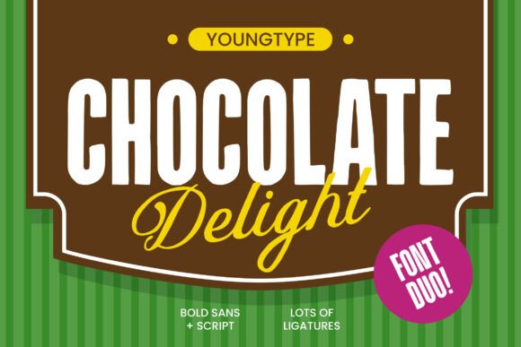 Chocolate Delight: A Typeface That Adds Flavor to Campaigns