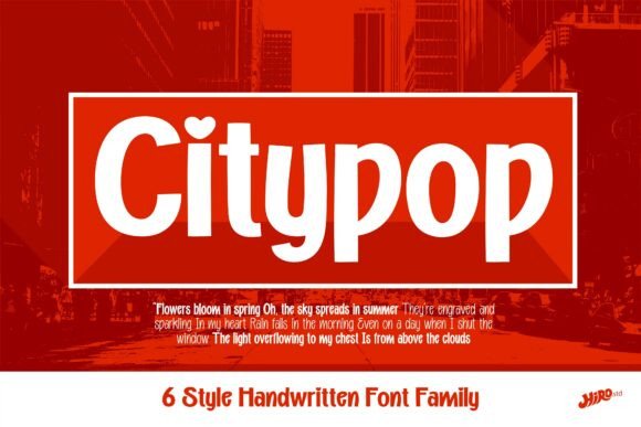 Citypop: A Font That Adds Personality to Branding