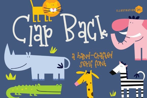 Clap Back: A Bold Serif Font for Editorial Design