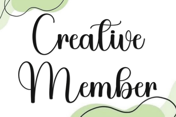 Creative Member: A Font for the Holiday Spirit
