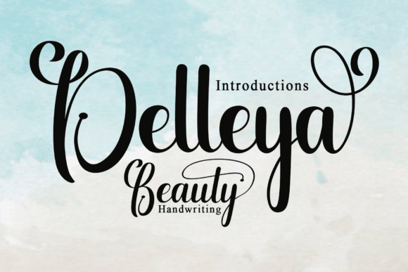 Delleya: The Script Font That Elevates Your Digital Brand