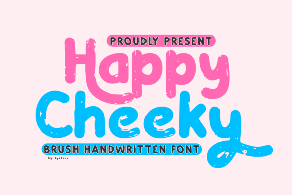 Happycheeky Regular: A Playful Font for Digital Design