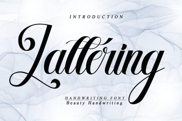 Lattering: A Script Font for Digital Design