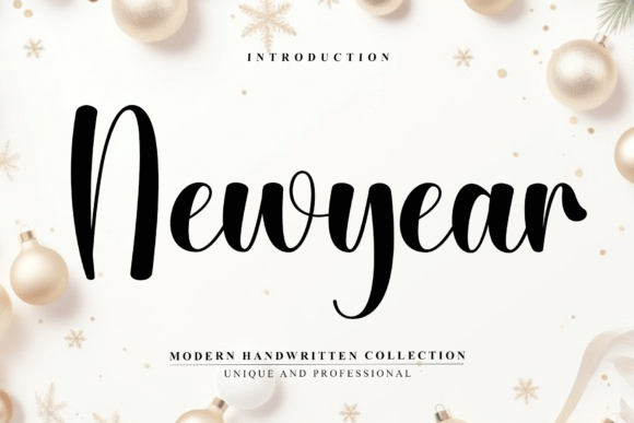 Newyear Font for Handmade Creators