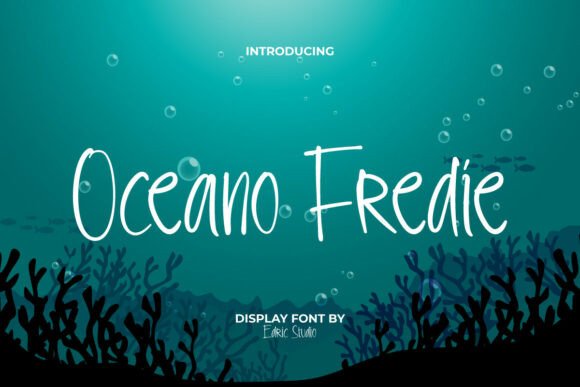 Oceanofredie: A Font for the Digital Ocean