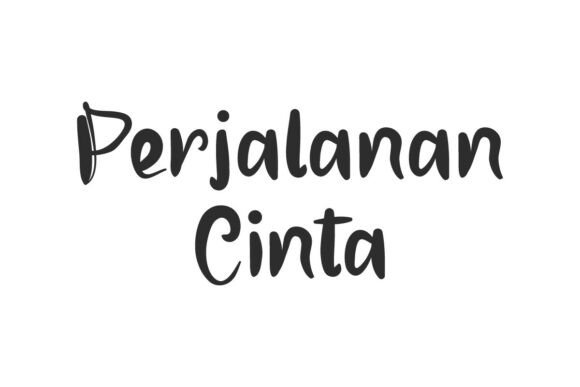 Perjalanancinta: A Font That Speaks with Heart
