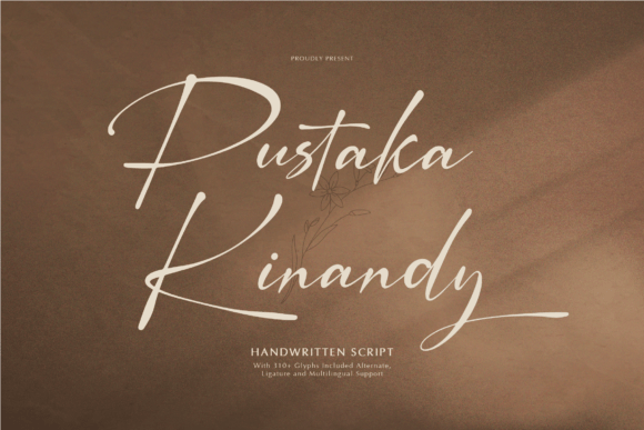 Pustaka Kinandy: A Script Font That Elevates Web Design