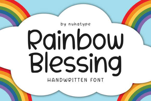 Rainbow Blessing: A Font for Campaign Creativity