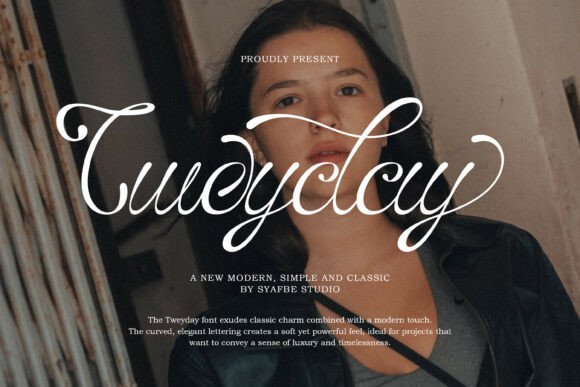 Tweyday: A Timeless Script Font for Editorial Design