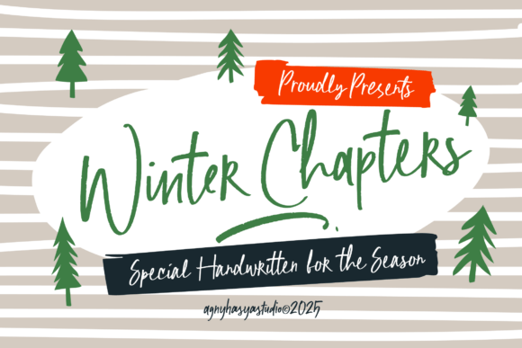 Winter Chapters: A Font That Adds Heart to Your Brand